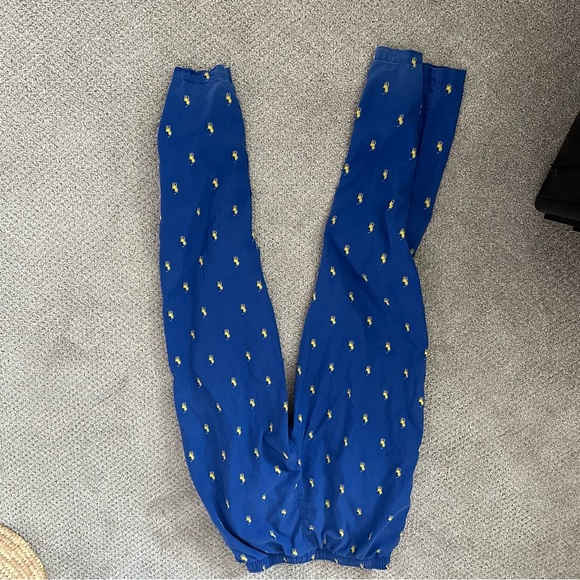Ralph Lauren Sweatpants Blue base and yellow logos - Picture 2 of 3